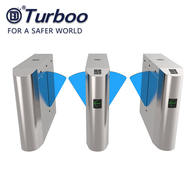 SUS304 Flap Electronic Turnstiles Swimming pool and toilets Flap Turnstile Gate