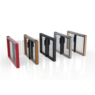 Aluminum Alloy Turnstile Speed Gate Colors Can Be Customized Pedestrian Barrier Gate For Access control soffice building