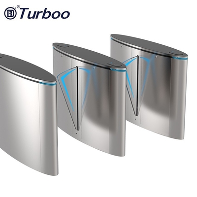 kupować SUS304 Flap Barrier Turnstile Gate RFID Rozpoznawanie twarzy Odcisk palca dla hoteli biurowych online manufacture