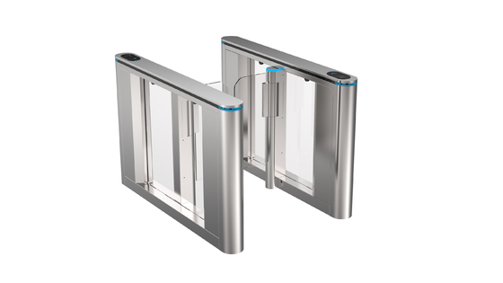 kupować Bezpieczeństwo RS485 Swing Barrier Gate Turnstile Speed ​​Gate Turnstiles ze światłem RGB online manufacture