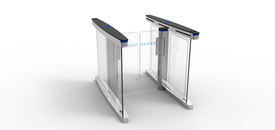 kupować Hotel Swing Turnstile Gate Bezszczotkowy silnik prądu stałego Servo Motor Glass Turnstile Gate online manufacture