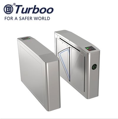 kupować Flap Turnstile Security Gate Zatwierdzona przez CE kontrola czytnika biometrycznego i RFID online manufacture