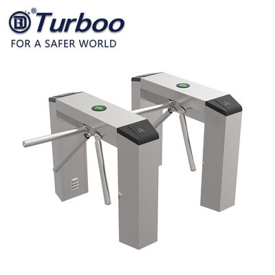 kupować SUS201 Tripod Turnstile Gate Barrier z dwukierunkowymi dwoma czytnikami RFID online manufacture