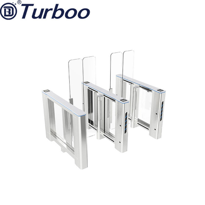 kupować Szklana klapa o wysokości 1,7 m Office Security Barrier Gate z marmurowym / szklanym korpusem online manufacture