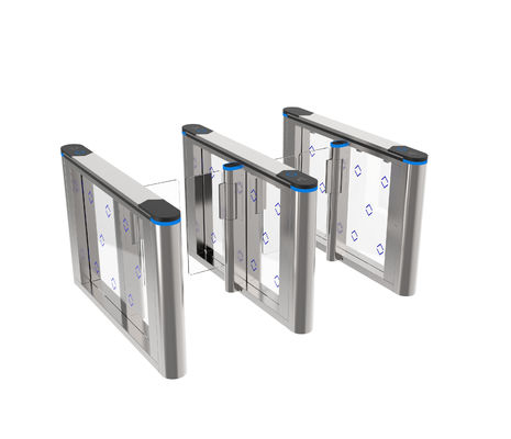 Nowoczesny styl zintegrowany design Swing Gate Turnstiles Nierdzewne drzwi biurowe