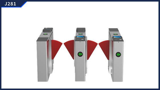 Flap Turnstile Gate J281 Professional ODM/OEM Ability System Zarządzanie oprogramowaniem
