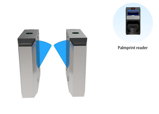 Bramy barierowe dla pieszych w pomieszczeniach wewnętrznych i zewnętrznych z zintegrowanymi kolektorami kart RFID/QR