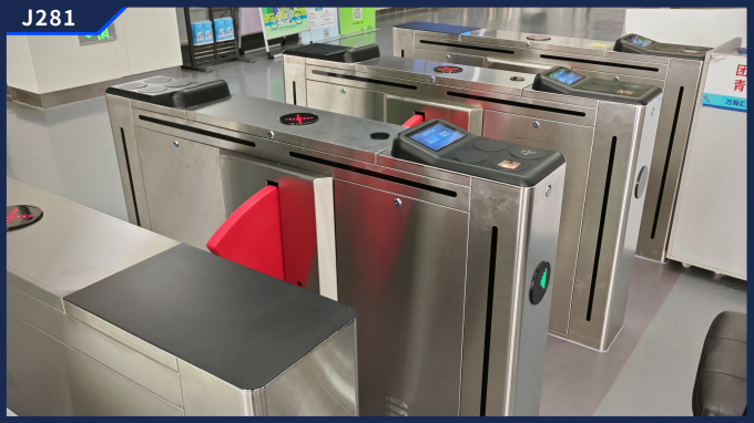 Flap Turnstile Gate J281 Professional ODM/OEM Ability System Zarządzanie oprogramowaniem 3