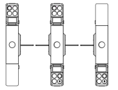 Flap Turnstile Gate J281 Professional ODM/OEM Ability System Zarządzanie oprogramowaniem 2