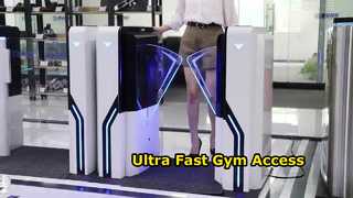 Zobacz mechanizm bramy z barierą klapową EF2213 z kartą Gym Swipe i RFID Czas działania 0,2 sekundy Demo